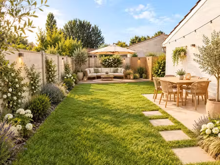maison avec jardin
