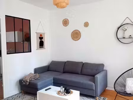 appartement t2 de 45m2 + terrasse centre ville douarnenez