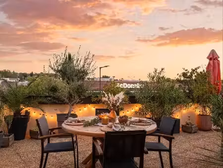 rare sur le marché : t2 56m² + terrasse de 70 m²