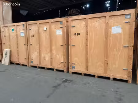box de stockage 8 m3 et 12 m3