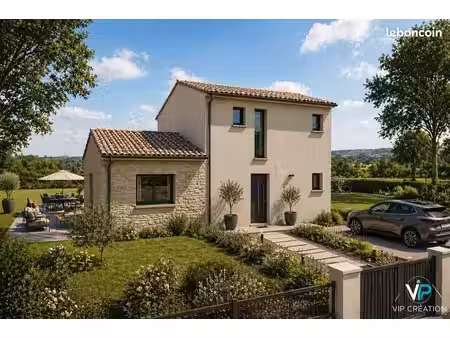 projet de construction d'une maison 99 m² avec terrain à paulhac (31)