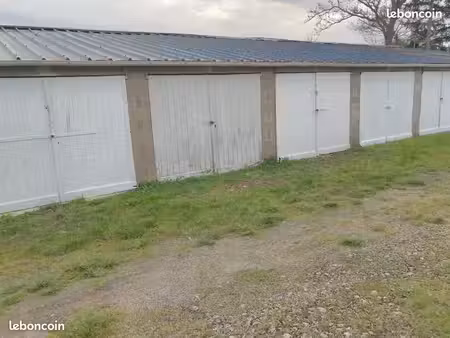 lot de 4 garages loués chateauroux proche hopital / touvent / charlier