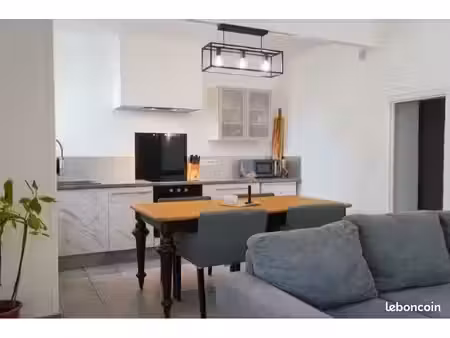 appartement t2 55 m² avec jardin