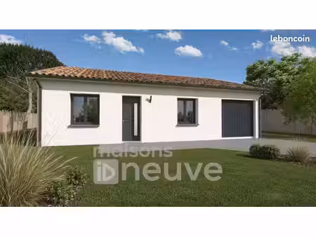 projet de construction d'une maison 100 m² avec terrain à brach (33)