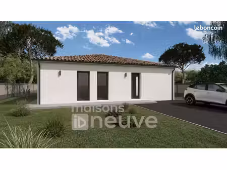 projet de construction d'une maison 99 m² avec terrain à brach (33)