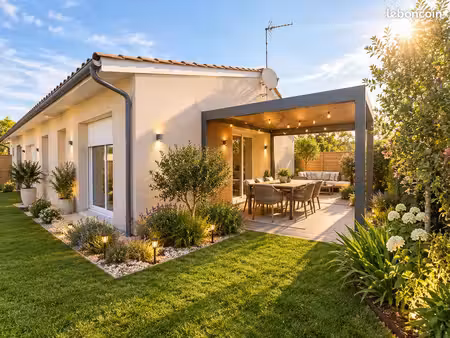 maison t4 avec garage et jardin
