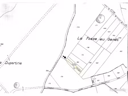 1 5 euros / m² - parcelles de bois taillis de 6958 m²- communes 37320