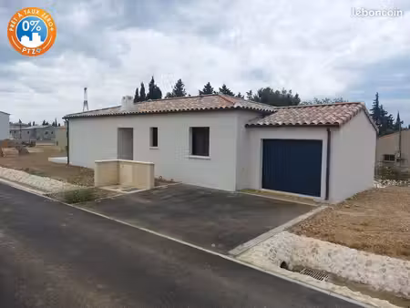 projet de construction d'une maison 90 m² avec terrain à bessan (34)
