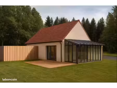 terrain 95 m² chambray les tours