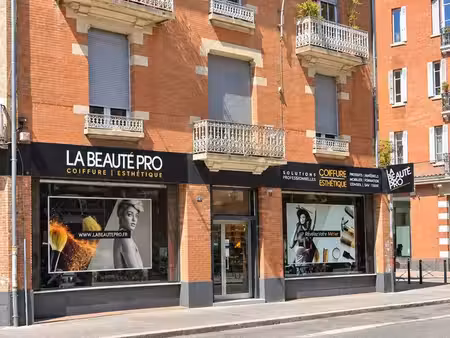 toulouse st aubin local commercial à louer large vitrine cœur gabriel peri
