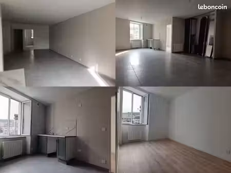 a louer- t4 rénové 72m² - centre ville