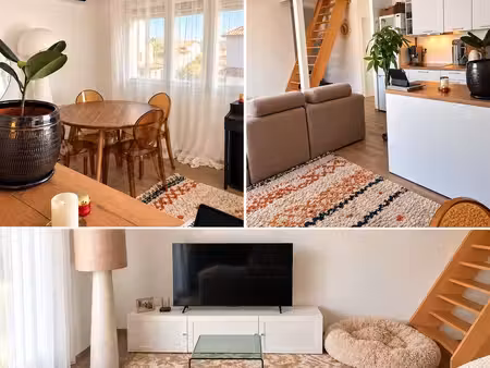 appartement duplex avec cour privative - 4 chambres possibles - st maurice l'exil - 187 00