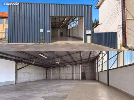 à louer – local entrepôt / commercial – 380 m² – mont-de-marsan