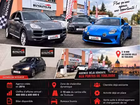 agence automobile franchisée – toulouse – 50 000