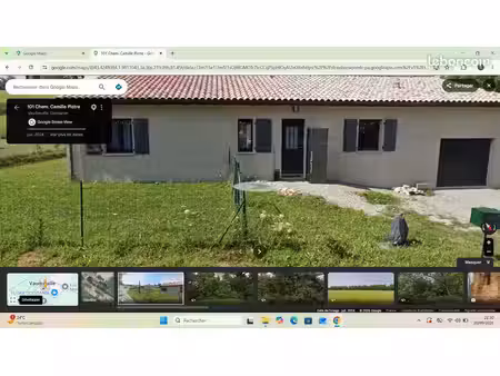 maison 115m2 3 chambres +garage et jardin