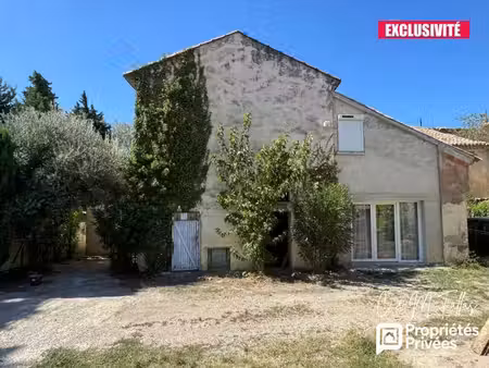 ensemble immobilier avec appartement rénové - travaillan - 220m²
