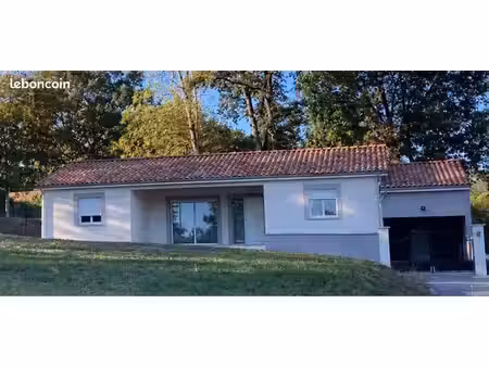 maison plein pied t4 avec jardin à boussens