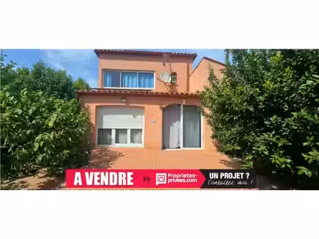 elne villa 4 faces 5 pièces de 150 m2 avec terrain de plus de 600 m²