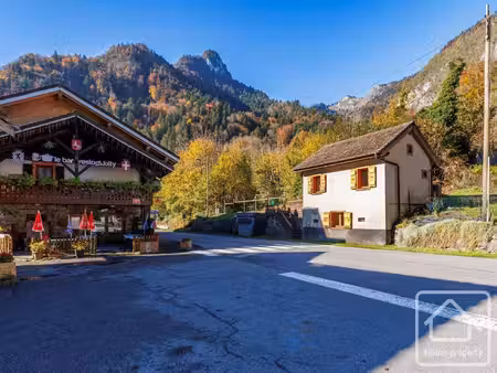 un chalet indépendant de 2 chambres sur un terrain de 532 m2  entre le lac léman et les...