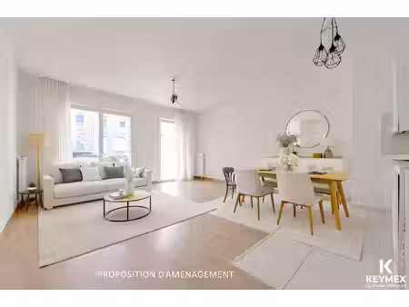 herblay-sur-seine appartement 4 pièces 80m2 + terrasse et jardin + 2 places de pk