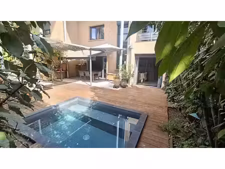 castanet tolosan centre bourg: maison t6 - jardin - piscine