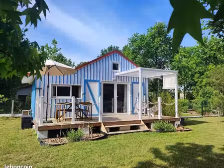 superbe chalet bois type bord de mer
