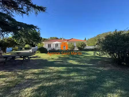 la bâtie-rolland  maison plain-pied 104 m² sur 4180 m² arboré et sans vis à vis