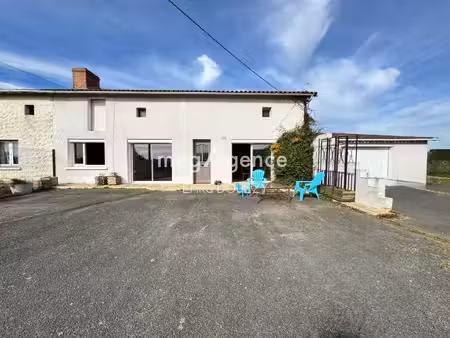 longère avec grand jardin clos  3 chambres  garage
