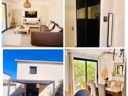 maison contemporaine avec piscine et jardin paysager à saint-drézéry