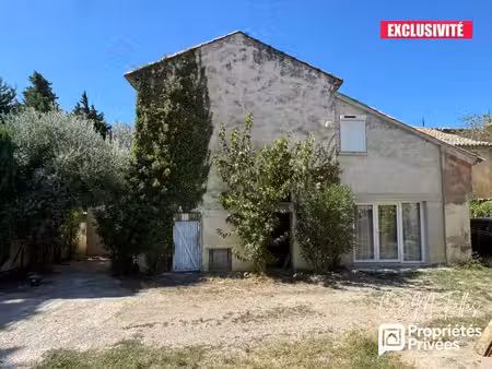 ensemble immobilier avec appartement rénové - travaillan - 220m²