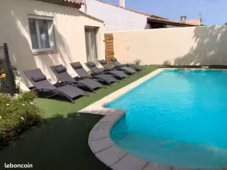 maison individuelle avec piscine