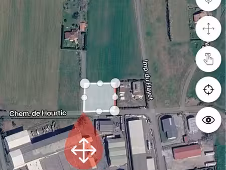 terrain en zone industrielle - 2000m2