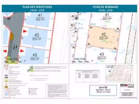 vente terrain à moult (14370) : à vendre / 352m² moult