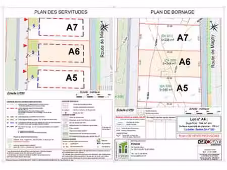 vente terrain à saint-vigor-le-grand (14400) : à vendre / 344m² saint-vigor-le-grand
