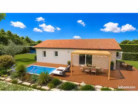 projet de construction d'une maison 90 m² avec terrain à prechacq-les-bains (40)