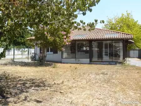 maison de 115 m² au cœur de biganos – grand terrain de 1150 m² et grande dépendance – tout