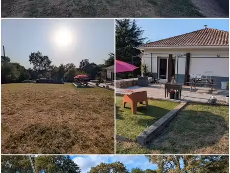 maison plain pied et jardin