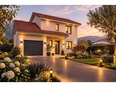 projet de construction d'une maison 84 m² avec terrain à noyarey (38)