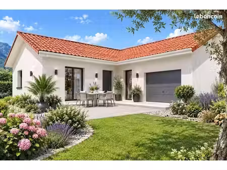 projet de construction d'une maison 103 m² avec terrain à vinay (38)