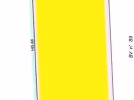 a vendre terrain 2600m2