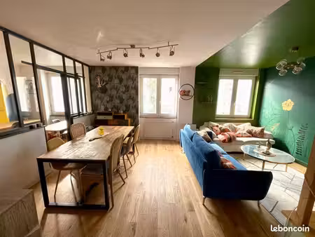 appartement meublé 78m2 lumineux - place strasbourg