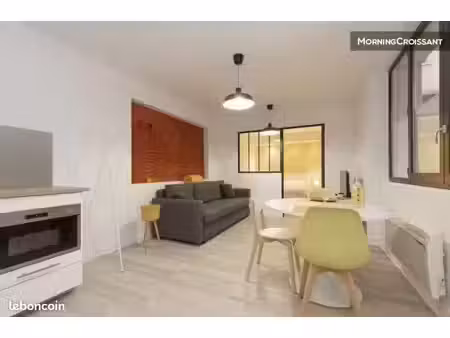 studio meublé impécable avec wifi