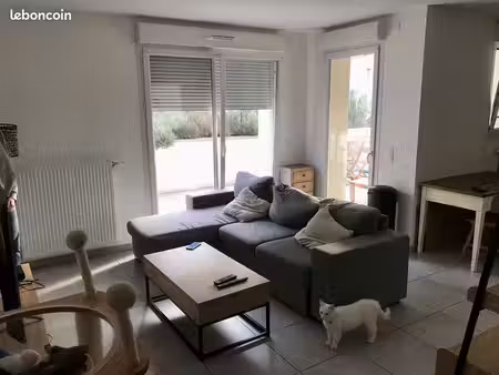 magnifique t2 de 44 m² avec terrasse xxl de 50 m² – saint-egrève