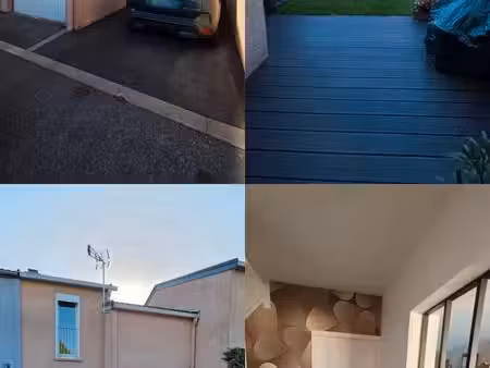 maison meublée 75 m² avec garage  terrasse et jardin