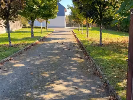 très beau potentiel  maison 6 pièces  grenier aménageable sur beau terrain arboré de 4720 