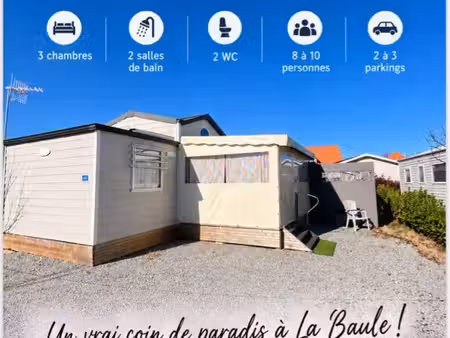 mobil home 3 chambres la baule