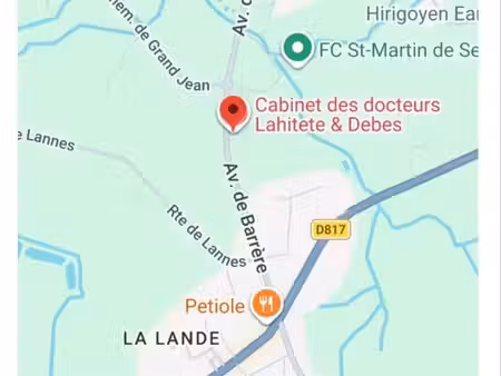 location cabinet médical ou paramédical