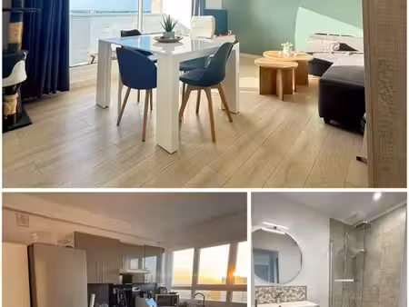 t3 62m2 lumineux - vue dégagée - balcon + parking + cave