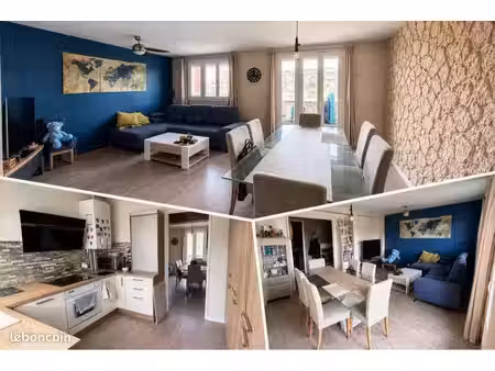 appartement 67 m² – 2 chambres – garage + cave