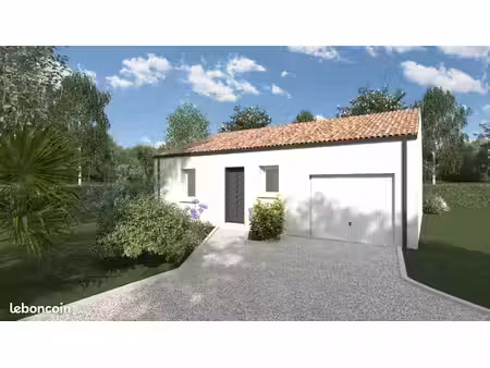 projet de construction d'une maison 68 m² avec terrain à paulx (44)